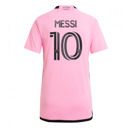 Dámy Fotbalový dres Inter Miami Lionel Messi #10 2024-25 Domácí Krátký Rukáv